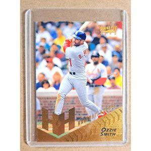 1996 Pinnacle Harball Hitters #281 Ozzie Smith Baseball Card ind